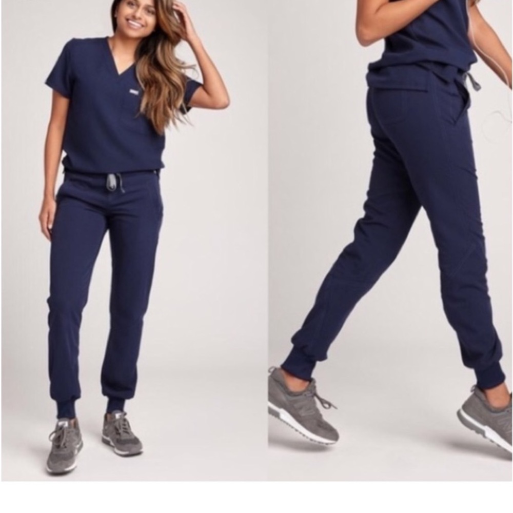 Figs Technical Collection Navy Joggers Size S/T.